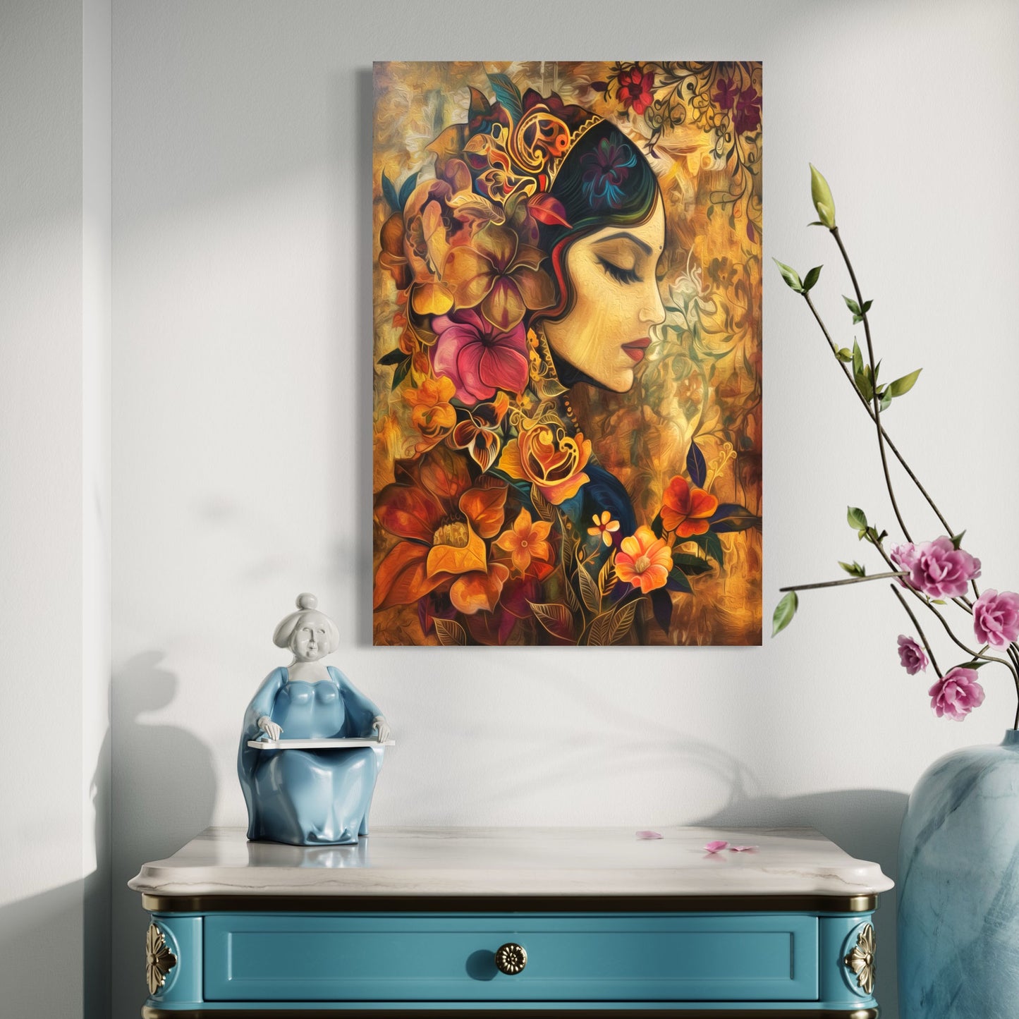 Girl and Flowers #23