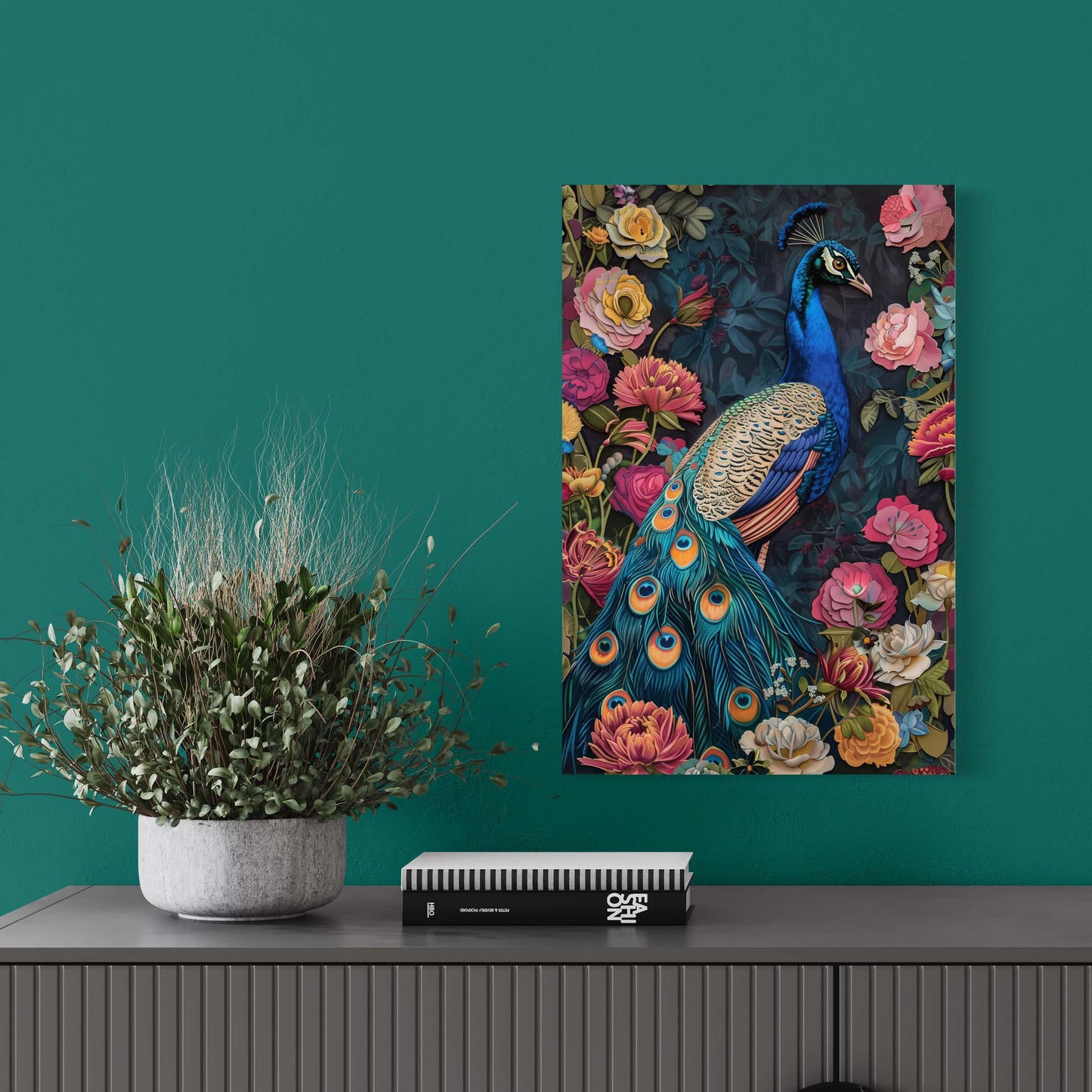 Floral Peacock #36