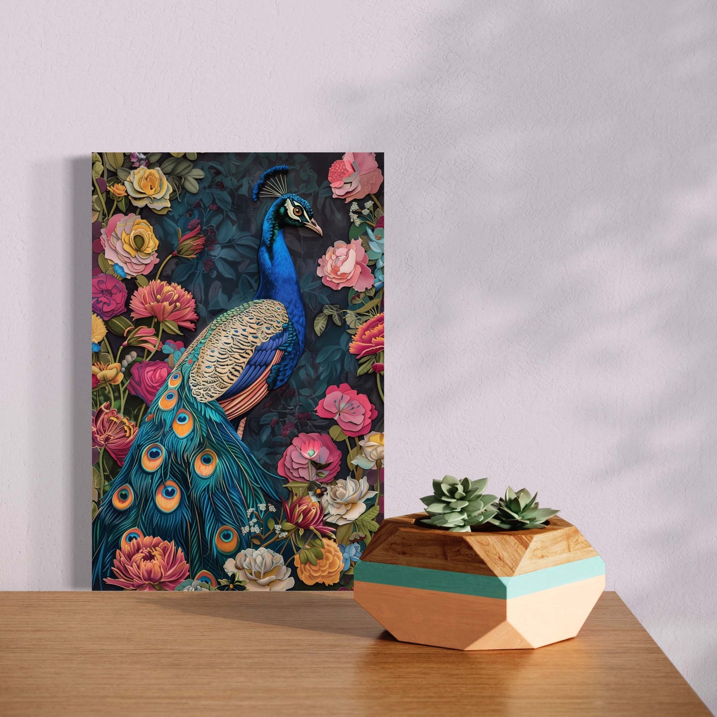 Floral Peacock #36