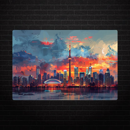 cn tower art