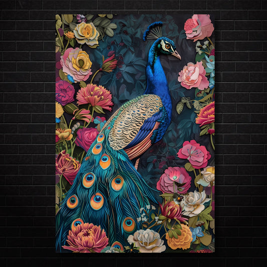 Floral Peacock  #36