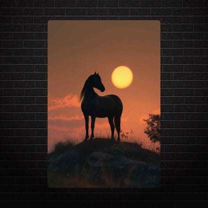 Horse Sunset #20